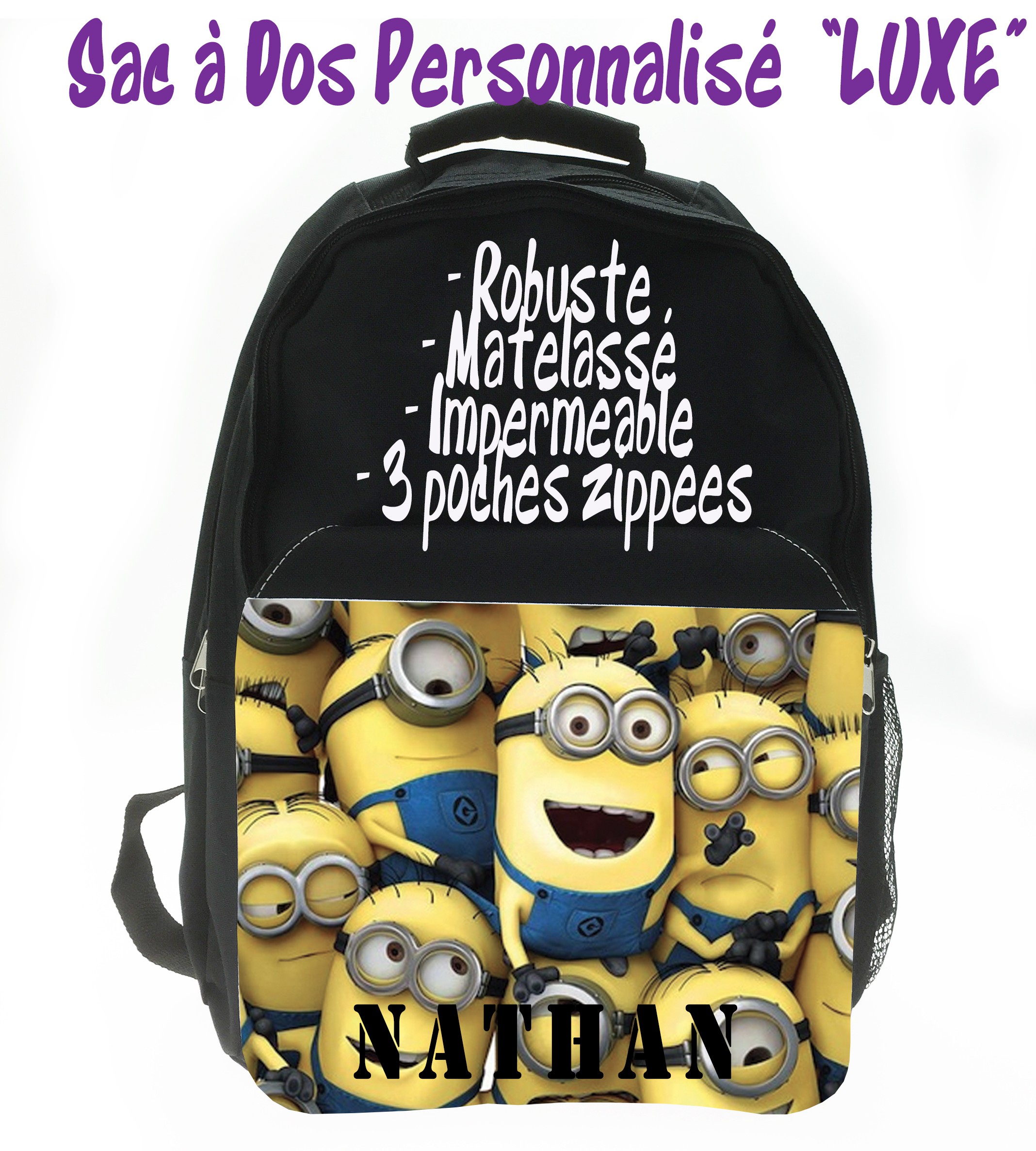 Sac a best sale dos les minions