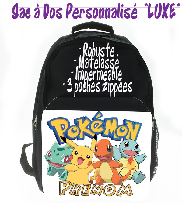 Bouteille pokemon - Prénom personnalisable